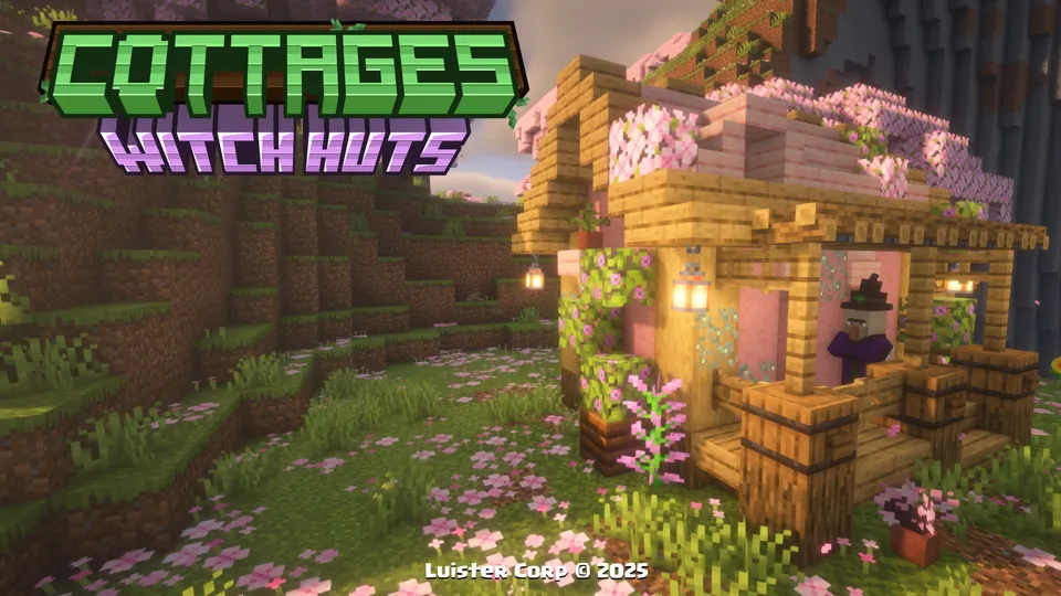 Cottages Witch Huts — Minecraft mod, rasm 4