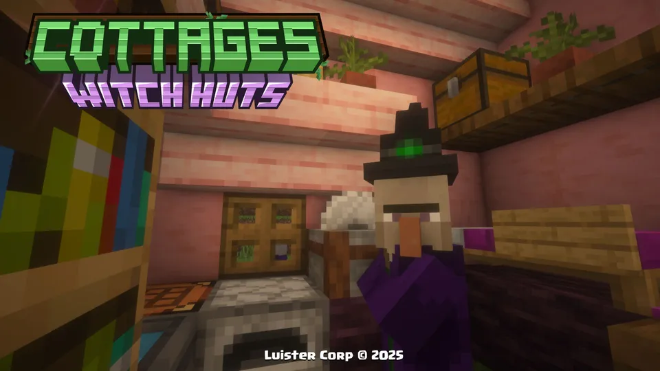 Cottages Witch Huts — Minecraft mod, rasm 5