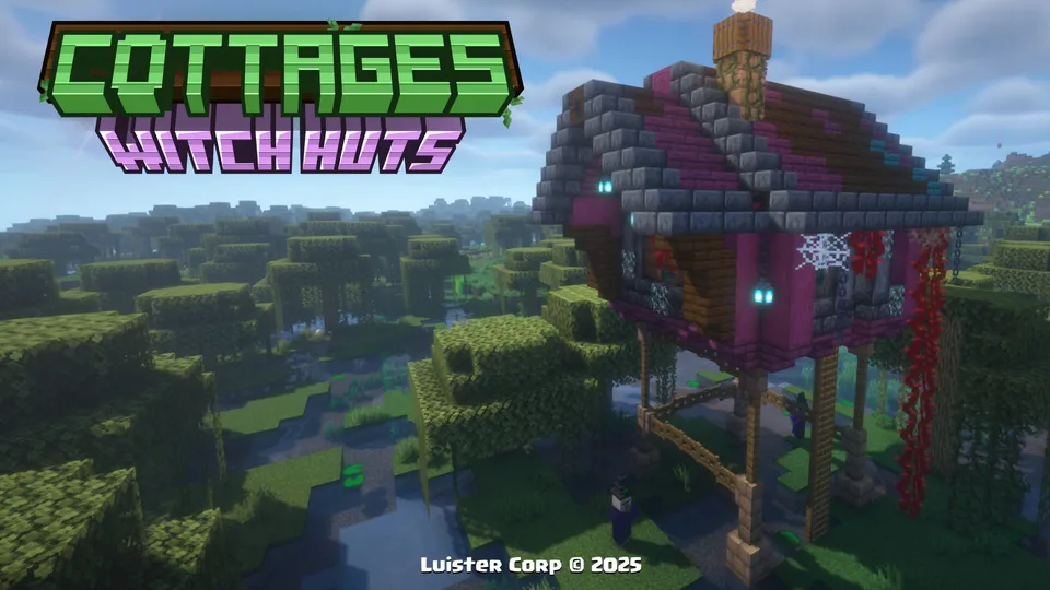 Cottages Witch Huts — Minecraft mod, rasm 6
