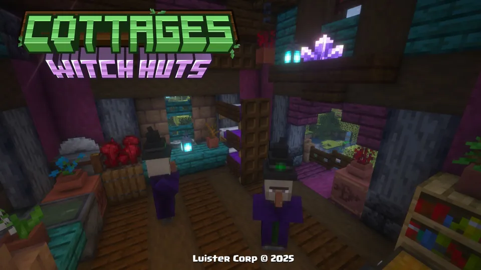 Cottages Witch Huts — Minecraft mod, rasm 7