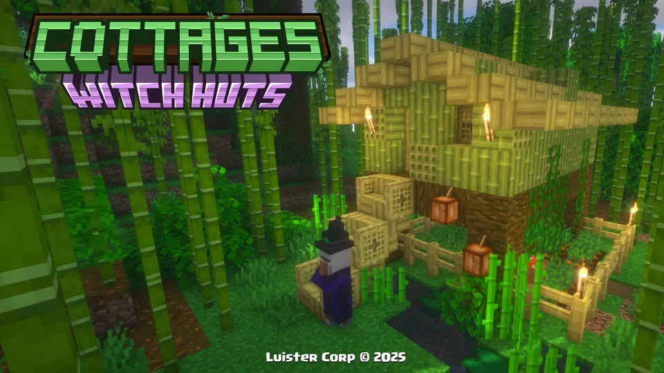 Cottages Witch Huts — Minecraft mod, rasm 8