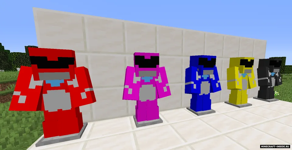 Power Rangers — Minecraft mod, rasm 6