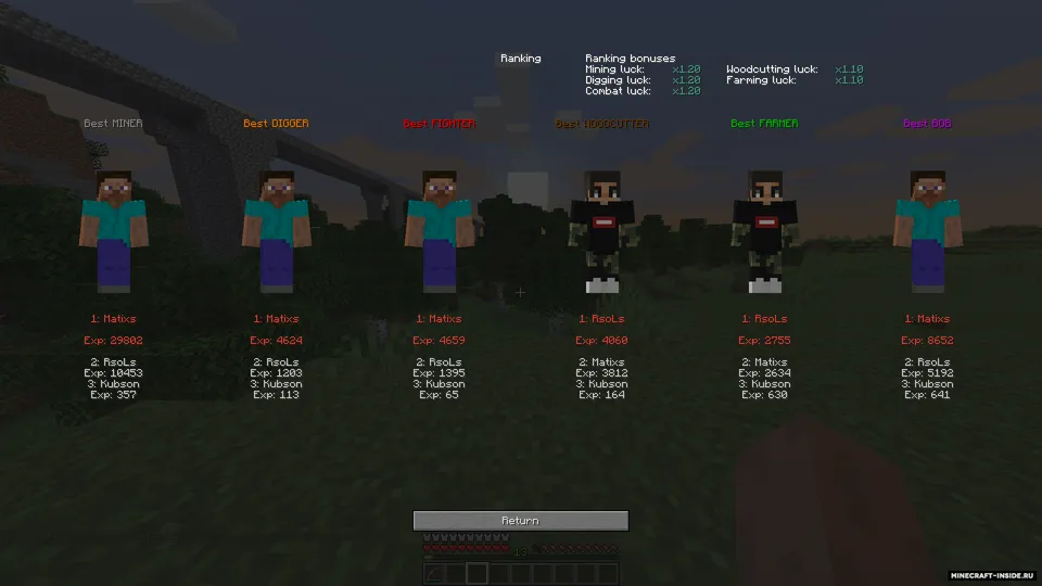 ZmodSkills — Minecraft mod, rasm 2