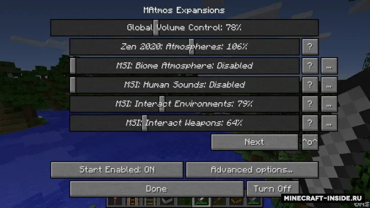 MAtmos — Minecraft mod, rasm 2