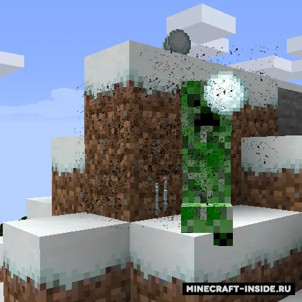Snowballs Freeze Mobs — Minecraft mod, rasm 1