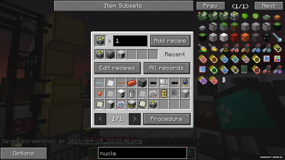 Just Enough Calculation — Minecraft mod, rasm 2