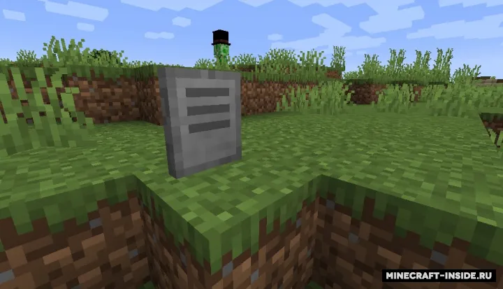 Yet Another Gravestone — Minecraft mod, rasm 2