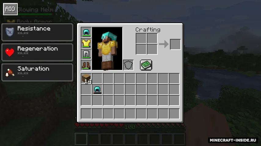 Armor Item Overlay — Minecraft mod, rasm 4