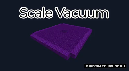 Scale Vacuum — Minecraft mod, rasm 1
