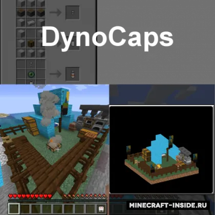 Dynocaps — Minecraft mod, rasm 1