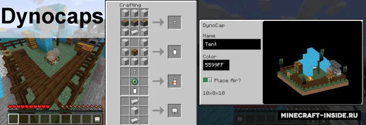 Dynocaps — Minecraft mod, rasm 2