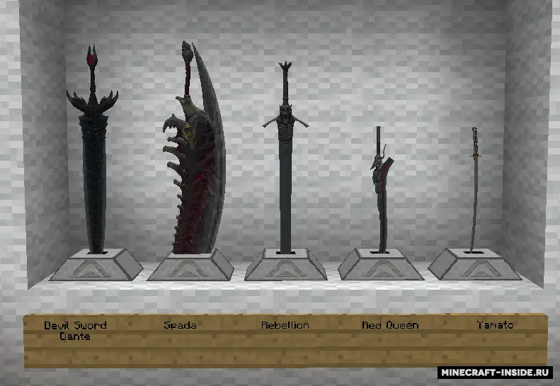 Devil May Cry Weapons — Minecraft mod, rasm 2