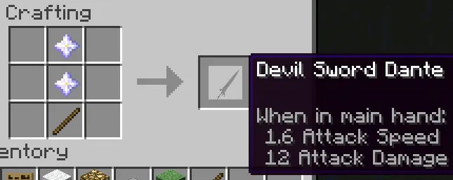 Devil May Cry Weapons — Minecraft mod, rasm 6