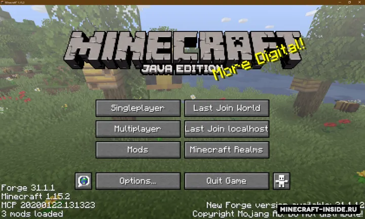 JoinLastWorld — Minecraft mod, rasm 2
