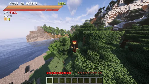 Metal Gear Rising HUD lite — Minecraft mod, rasm 1