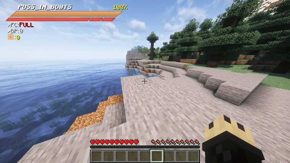 Metal Gear Rising HUD lite — Minecraft mod, rasm 4