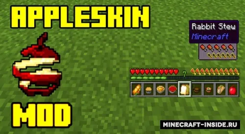 AppleSkin — Minecraft mod, rasm 1