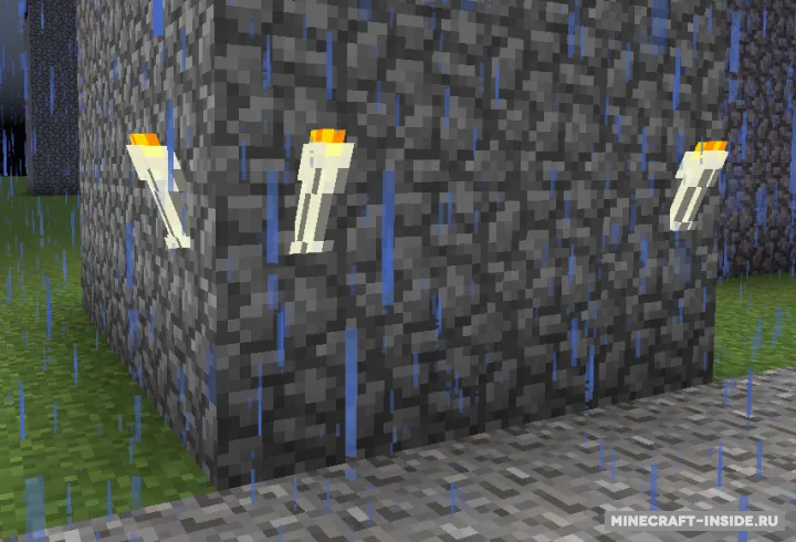 Bone Torch — Minecraft mod, rasm 2