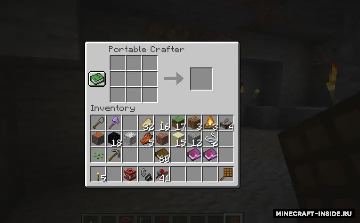 Portable Crafter — Minecraft mod, rasm 2