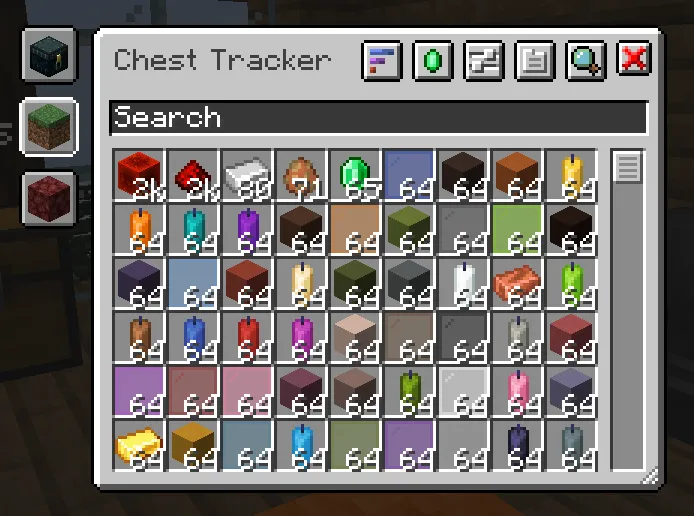 Chest Tracker (Unofficial port) — Minecraft mod, rasm 3