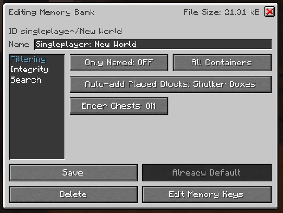 Chest Tracker (Unofficial port) — Minecraft mod, rasm 5
