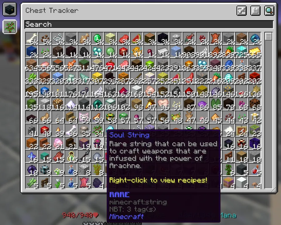 Chest Tracker (Unofficial port) — Minecraft mod, rasm 6