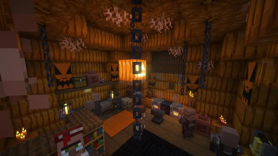 Villager Pumpkin House — Minecraft mod, rasm 3