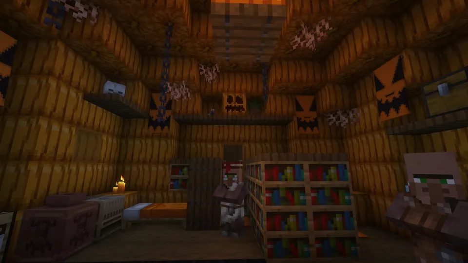 Villager Pumpkin House — Minecraft mod, rasm 4