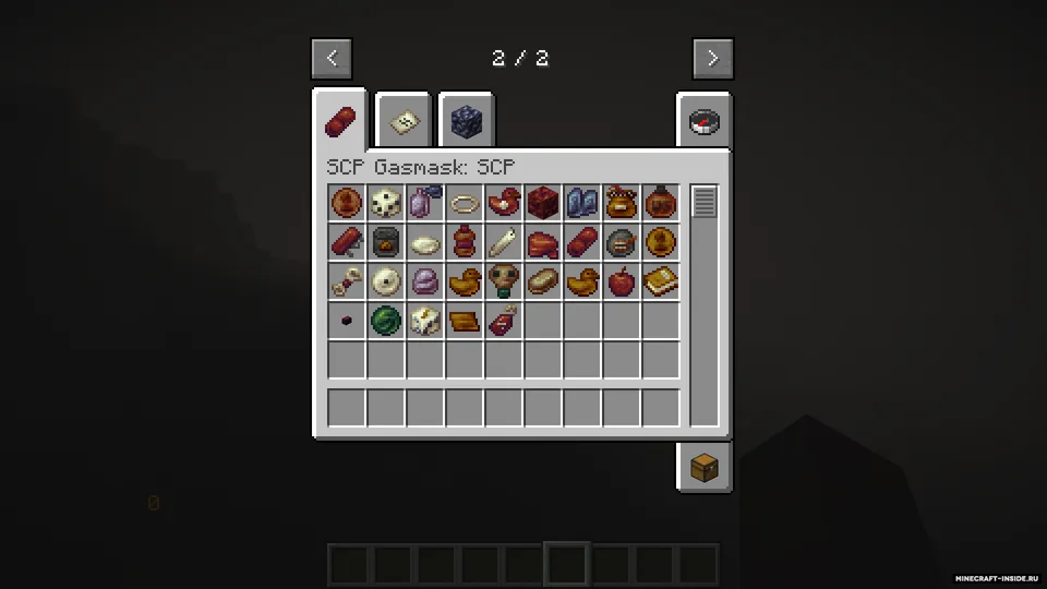 SCP Gasmask Remake — Minecraft mod, rasm 2
