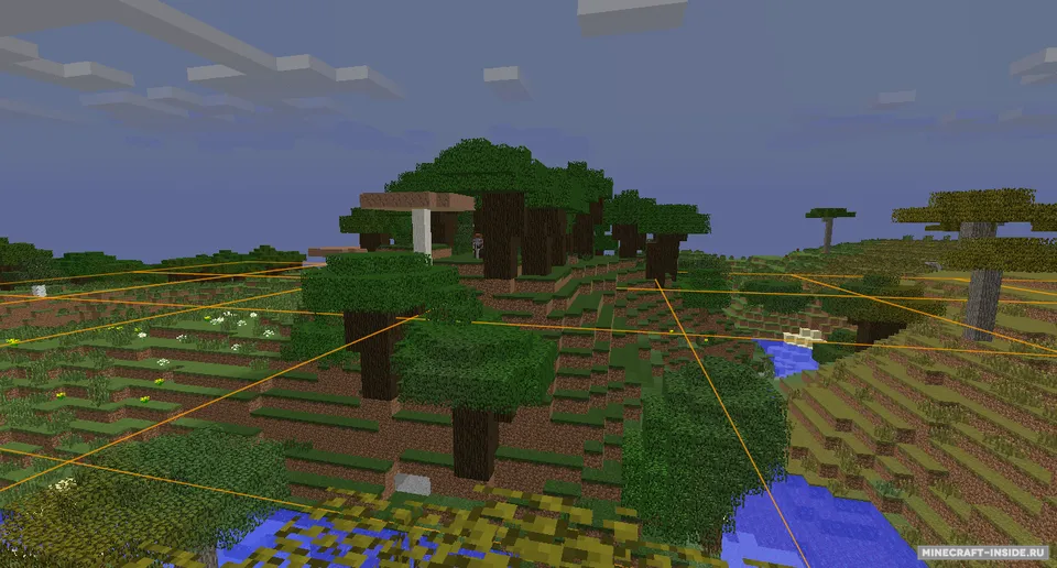ChunkBorders — Minecraft mod, rasm 3