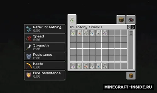 Inventory FriendZ — Minecraft mod, rasm 1