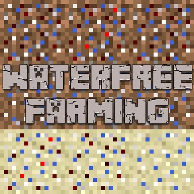 Waterfree Farming — Minecraft mod, rasm 1