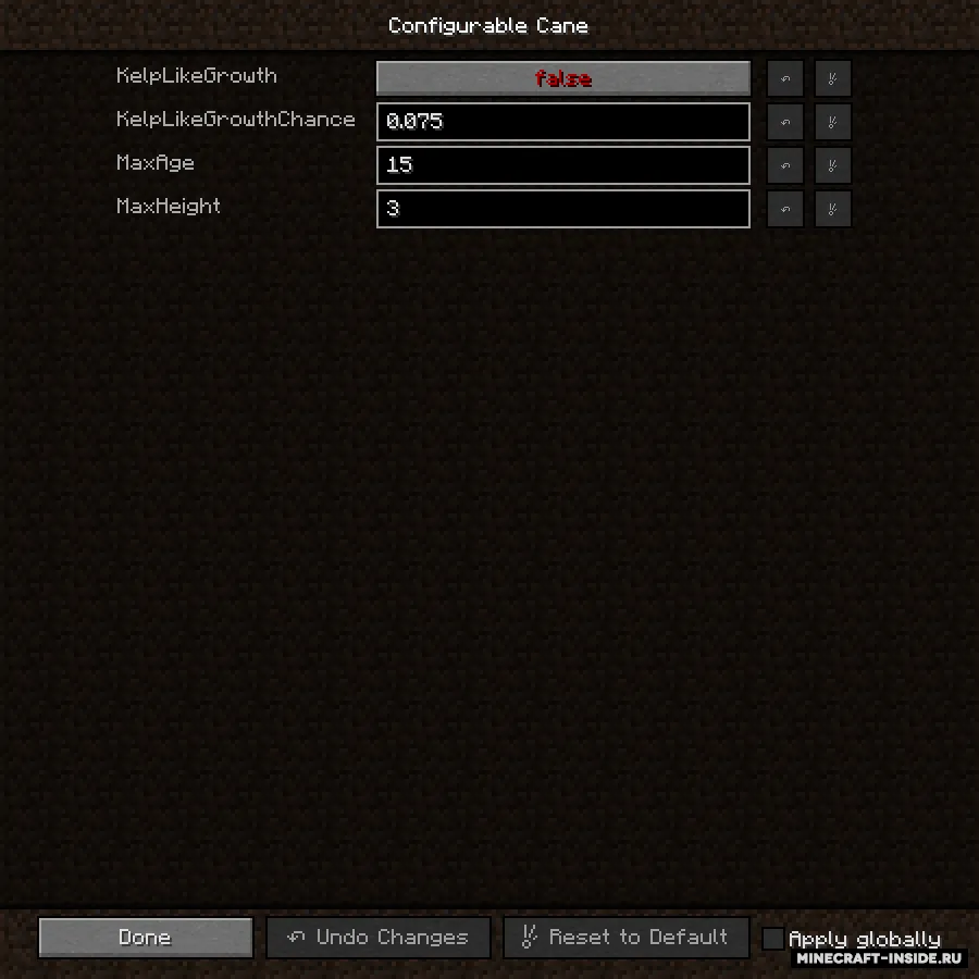 Configurable Cane — Minecraft mod, rasm 5