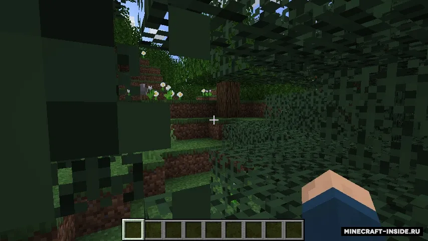 Fabric Passable Leaves — Minecraft mod, rasm 3