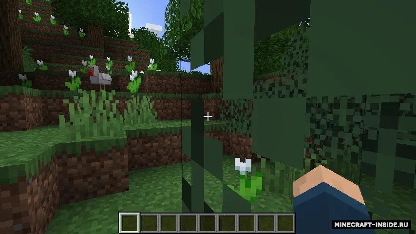 Fabric Passable Leaves — Minecraft mod, rasm 4