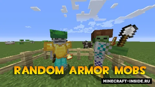 RandomArmorMobs — Minecraft mod, rasm 1