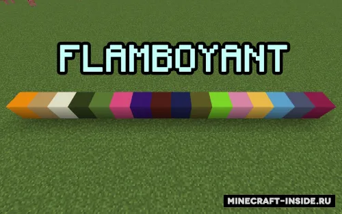 Flamboyant — Minecraft mod, rasm 1