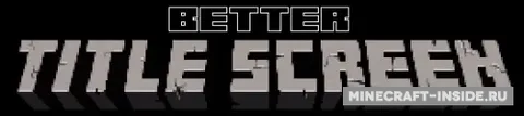 Better Title Screen