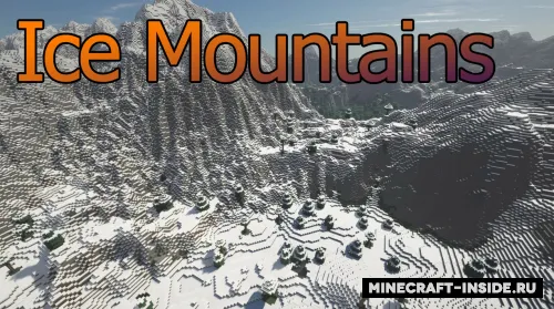 Ice Mountains — Minecraft mod, rasm 1