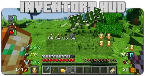 Inventory HUD+