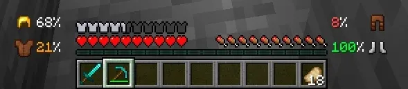 Inventory HUD+ — Minecraft mod, rasm 3