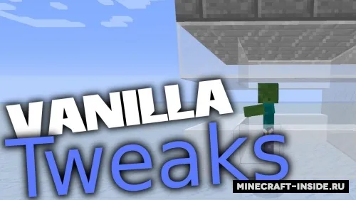 Vanilla Tweaks — Minecraft mod, rasm 1