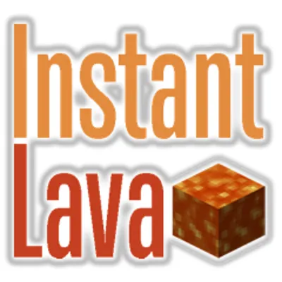 InstantLava — Minecraft mod, rasm 1