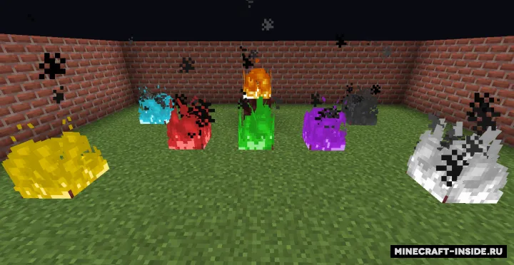 Colored Flames — Minecraft mod, rasm 2