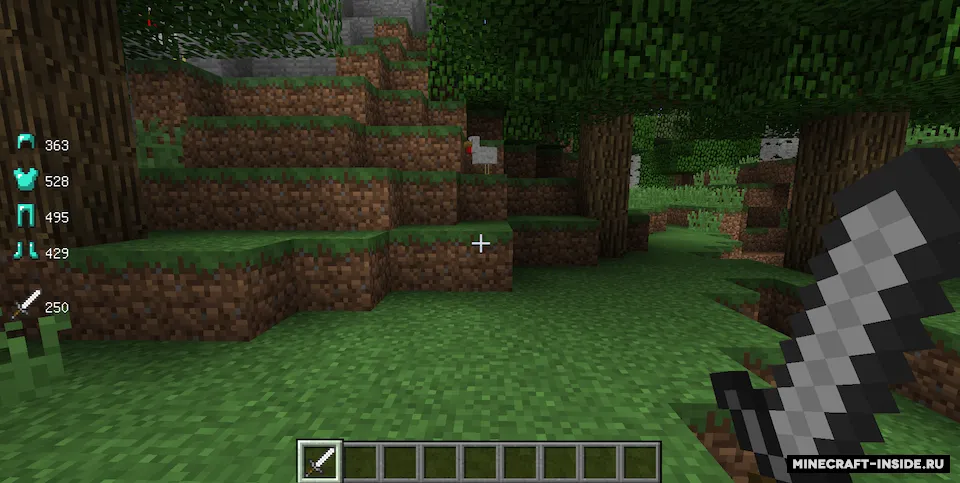 Huds — Minecraft mod, rasm 2