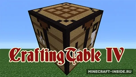 CraftingTable IV — Minecraft mod, rasm 1