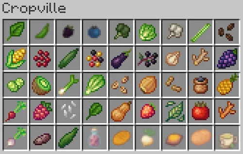 Cropville — Minecraft mod, rasm 1