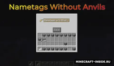 Nametags Without Anvils