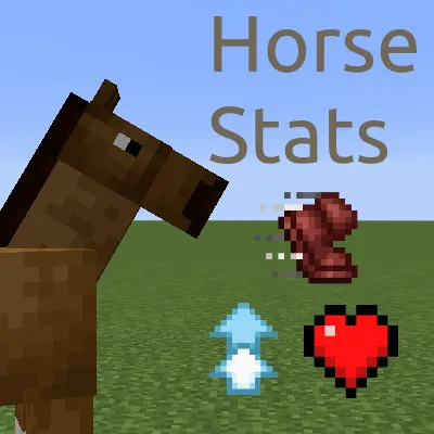 Horse Stats — Minecraft mod, rasm 1