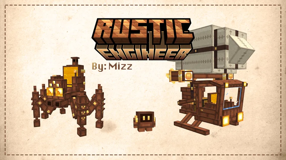 Rustic Engineer — Minecraft mod, rasm 2